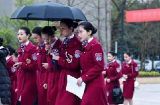 四川西南航空职业学院制服校服图片「学校环境介绍」